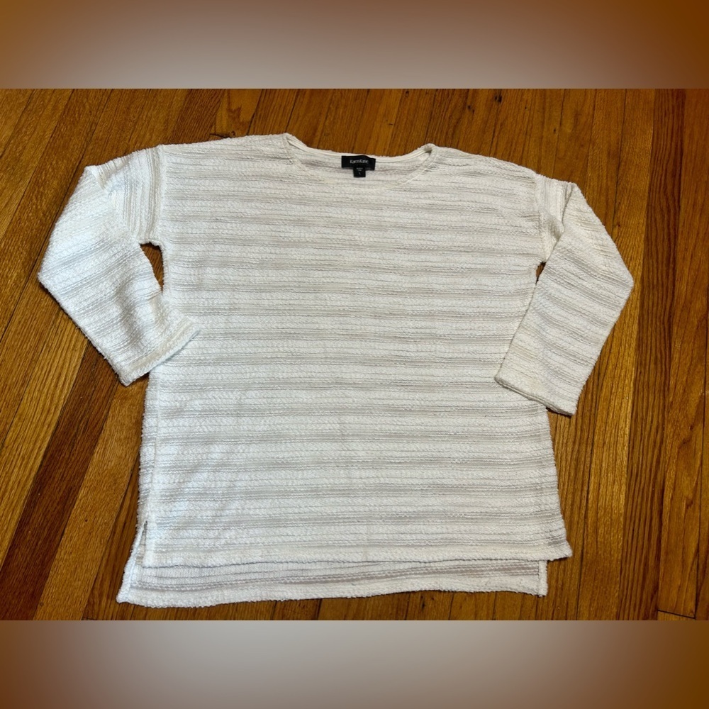 Karen Kane Lightweight Sheer Pullover Sweater Top  Size Large